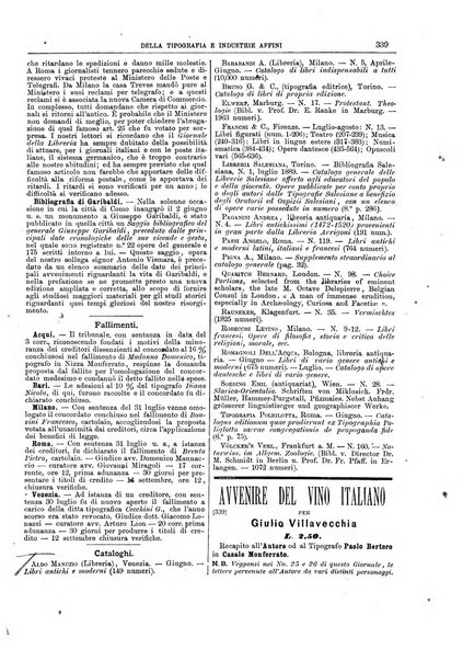 Giornale della libreria della tipografia e delle arti e industrie affini supplemento alla Bibliografia italiana, pubblicato dall'Associazione tipografico-libraria italiana