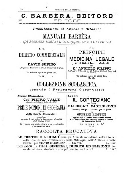 Giornale della libreria della tipografia e delle arti e industrie affini supplemento alla Bibliografia italiana, pubblicato dall'Associazione tipografico-libraria italiana