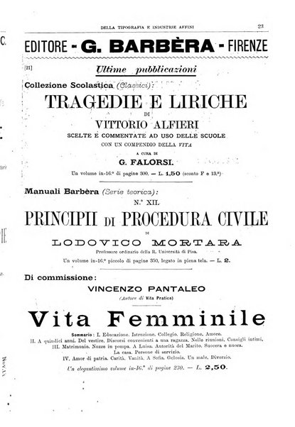 Giornale della libreria della tipografia e delle arti e industrie affini supplemento alla Bibliografia italiana, pubblicato dall'Associazione tipografico-libraria italiana