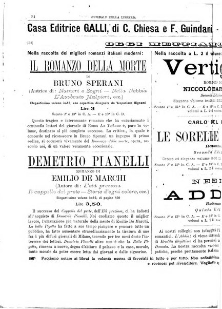 Giornale della libreria della tipografia e delle arti e industrie affini supplemento alla Bibliografia italiana, pubblicato dall'Associazione tipografico-libraria italiana