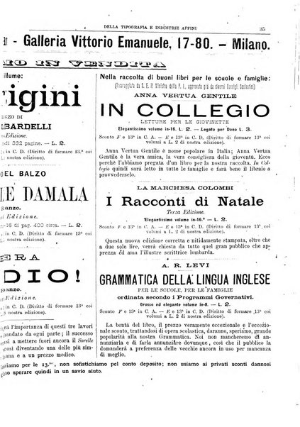 Giornale della libreria della tipografia e delle arti e industrie affini supplemento alla Bibliografia italiana, pubblicato dall'Associazione tipografico-libraria italiana