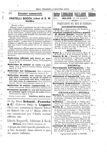 Giornale della libreria della tipografia e delle arti e industrie affini supplemento alla Bibliografia italiana, pubblicato dall'Associazione tipografico-libraria italiana