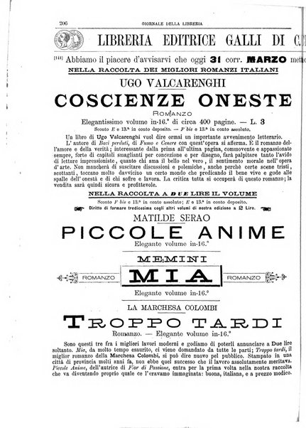 Giornale della libreria della tipografia e delle arti e industrie affini supplemento alla Bibliografia italiana, pubblicato dall'Associazione tipografico-libraria italiana