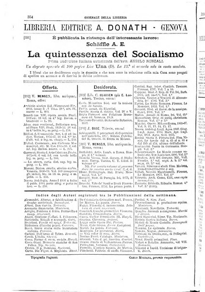 Giornale della libreria della tipografia e delle arti e industrie affini supplemento alla Bibliografia italiana, pubblicato dall'Associazione tipografico-libraria italiana