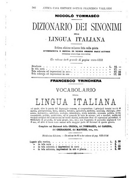 Giornale della libreria della tipografia e delle arti e industrie affini supplemento alla Bibliografia italiana, pubblicato dall'Associazione tipografico-libraria italiana