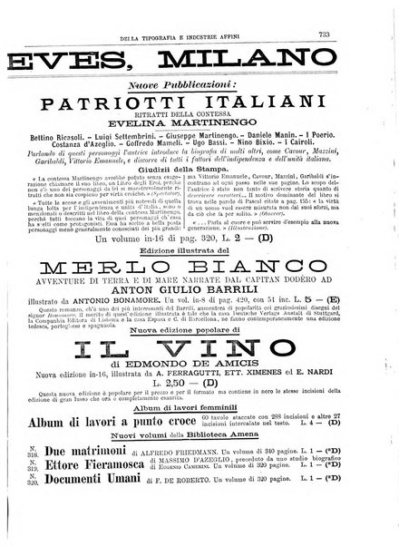 Giornale della libreria della tipografia e delle arti e industrie affini supplemento alla Bibliografia italiana, pubblicato dall'Associazione tipografico-libraria italiana