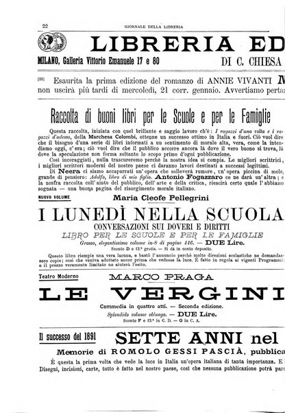 Giornale della libreria della tipografia e delle arti e industrie affini supplemento alla Bibliografia italiana, pubblicato dall'Associazione tipografico-libraria italiana