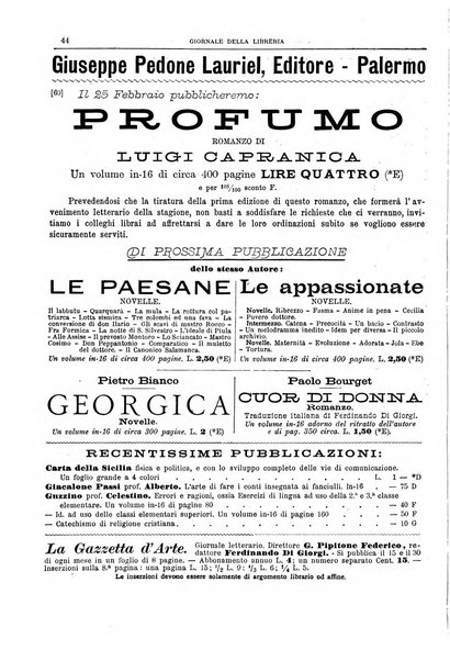 Giornale della libreria della tipografia e delle arti e industrie affini supplemento alla Bibliografia italiana, pubblicato dall'Associazione tipografico-libraria italiana