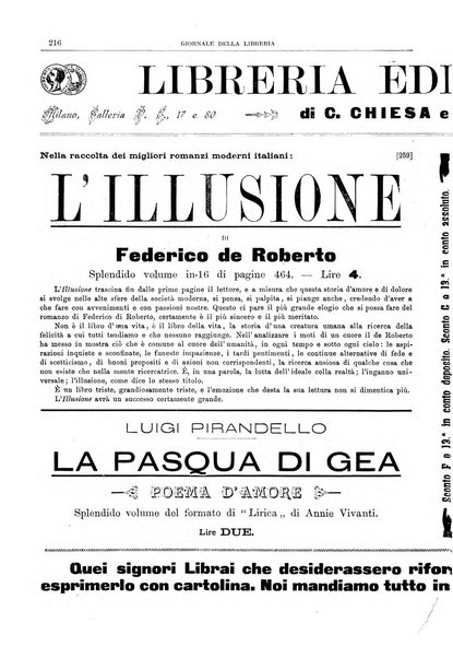 Giornale della libreria della tipografia e delle arti e industrie affini supplemento alla Bibliografia italiana, pubblicato dall'Associazione tipografico-libraria italiana