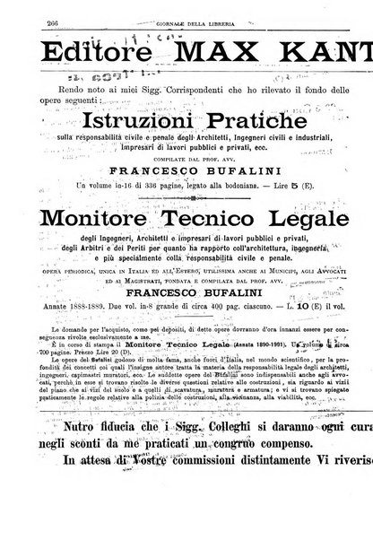 Giornale della libreria della tipografia e delle arti e industrie affini supplemento alla Bibliografia italiana, pubblicato dall'Associazione tipografico-libraria italiana