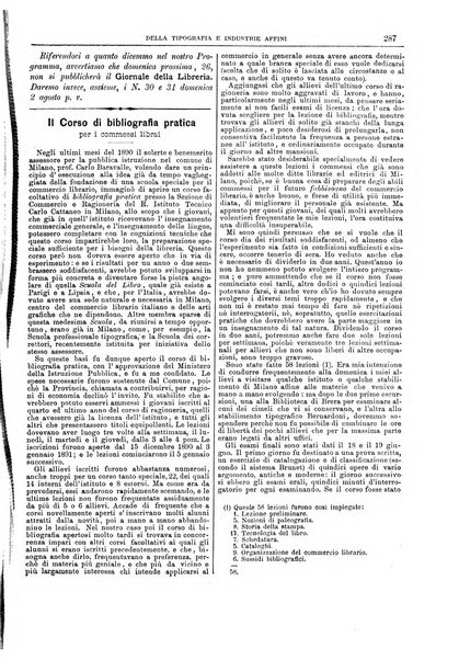 Giornale della libreria della tipografia e delle arti e industrie affini supplemento alla Bibliografia italiana, pubblicato dall'Associazione tipografico-libraria italiana