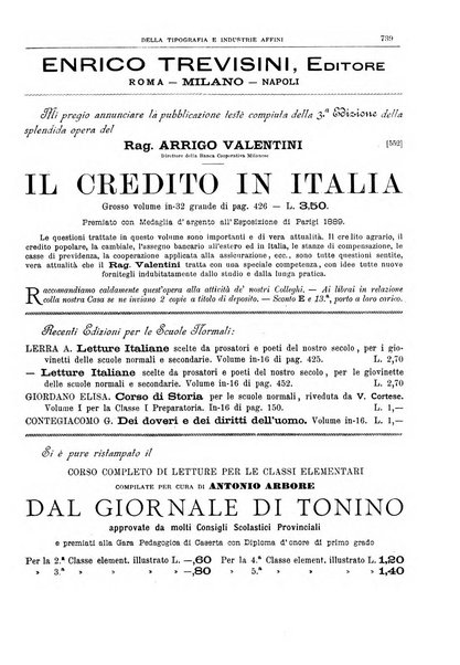 Giornale della libreria della tipografia e delle arti e industrie affini supplemento alla Bibliografia italiana, pubblicato dall'Associazione tipografico-libraria italiana