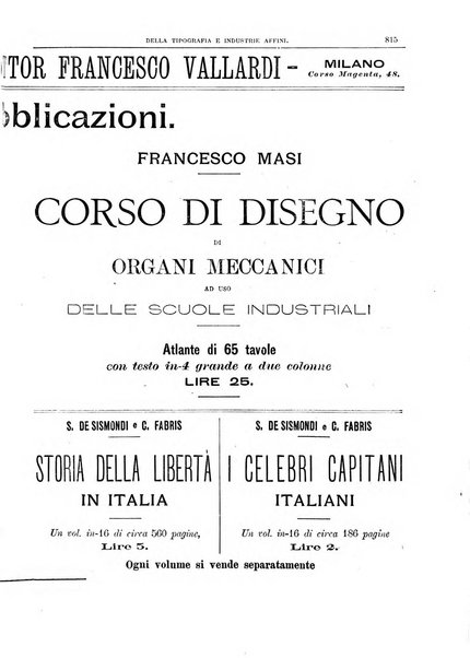 Giornale della libreria della tipografia e delle arti e industrie affini supplemento alla Bibliografia italiana, pubblicato dall'Associazione tipografico-libraria italiana