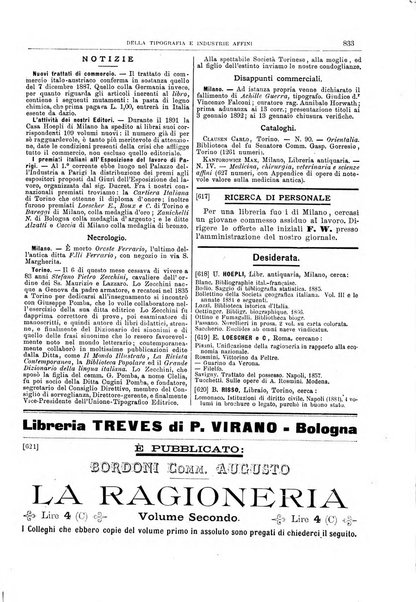 Giornale della libreria della tipografia e delle arti e industrie affini supplemento alla Bibliografia italiana, pubblicato dall'Associazione tipografico-libraria italiana