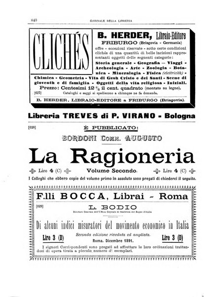 Giornale della libreria della tipografia e delle arti e industrie affini supplemento alla Bibliografia italiana, pubblicato dall'Associazione tipografico-libraria italiana