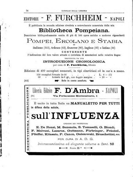 Giornale della libreria della tipografia e delle arti e industrie affini supplemento alla Bibliografia italiana, pubblicato dall'Associazione tipografico-libraria italiana