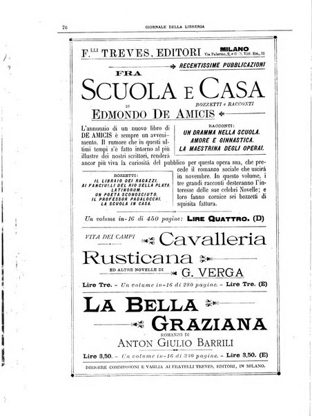 Giornale della libreria della tipografia e delle arti e industrie affini supplemento alla Bibliografia italiana, pubblicato dall'Associazione tipografico-libraria italiana