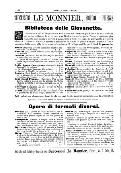 Giornale della libreria della tipografia e delle arti e industrie affini supplemento alla Bibliografia italiana, pubblicato dall'Associazione tipografico-libraria italiana