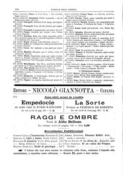 Giornale della libreria della tipografia e delle arti e industrie affini supplemento alla Bibliografia italiana, pubblicato dall'Associazione tipografico-libraria italiana