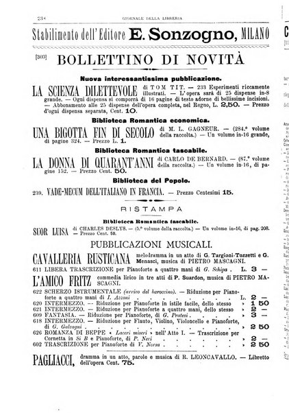 Giornale della libreria della tipografia e delle arti e industrie affini supplemento alla Bibliografia italiana, pubblicato dall'Associazione tipografico-libraria italiana