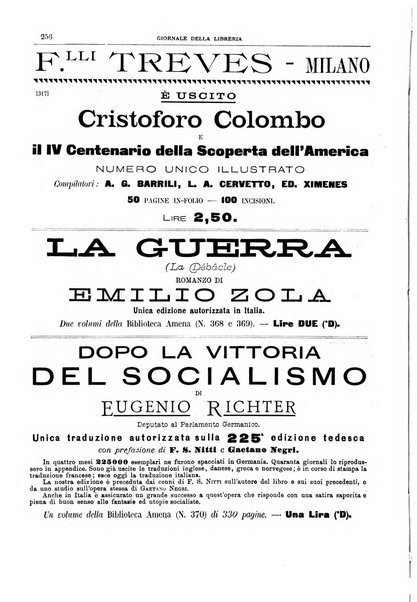 Giornale della libreria della tipografia e delle arti e industrie affini supplemento alla Bibliografia italiana, pubblicato dall'Associazione tipografico-libraria italiana