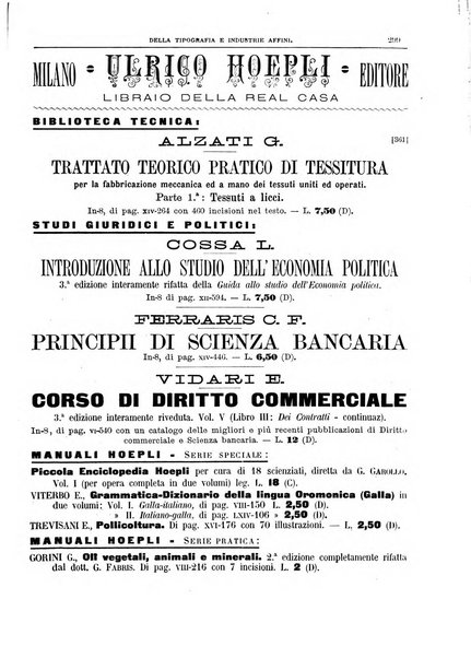 Giornale della libreria della tipografia e delle arti e industrie affini supplemento alla Bibliografia italiana, pubblicato dall'Associazione tipografico-libraria italiana