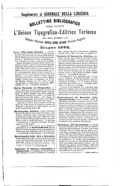 Giornale della libreria della tipografia e delle arti e industrie affini supplemento alla Bibliografia italiana, pubblicato dall'Associazione tipografico-libraria italiana