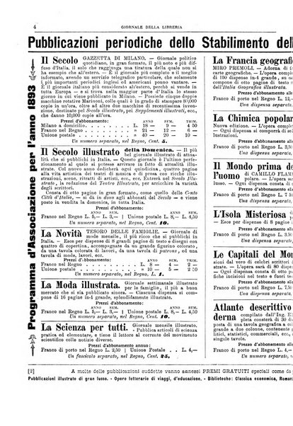 Giornale della libreria della tipografia e delle arti e industrie affini supplemento alla Bibliografia italiana, pubblicato dall'Associazione tipografico-libraria italiana