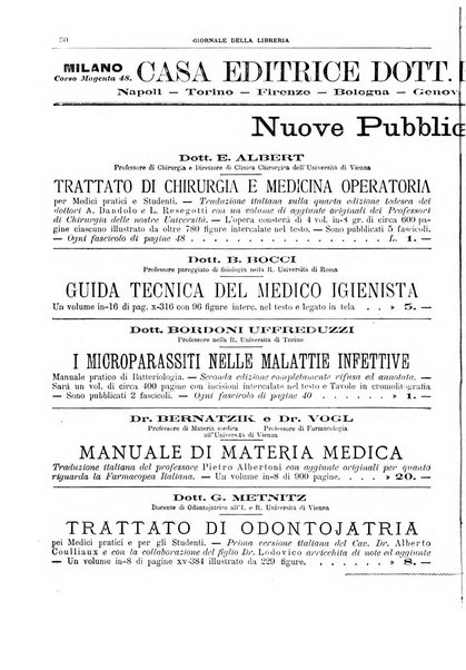 Giornale della libreria della tipografia e delle arti e industrie affini supplemento alla Bibliografia italiana, pubblicato dall'Associazione tipografico-libraria italiana