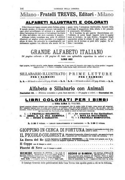 Giornale della libreria della tipografia e delle arti e industrie affini supplemento alla Bibliografia italiana, pubblicato dall'Associazione tipografico-libraria italiana