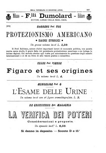 Giornale della libreria della tipografia e delle arti e industrie affini supplemento alla Bibliografia italiana, pubblicato dall'Associazione tipografico-libraria italiana