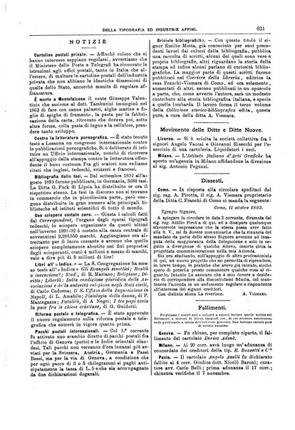 Giornale della libreria della tipografia e delle arti e industrie affini supplemento alla Bibliografia italiana, pubblicato dall'Associazione tipografico-libraria italiana