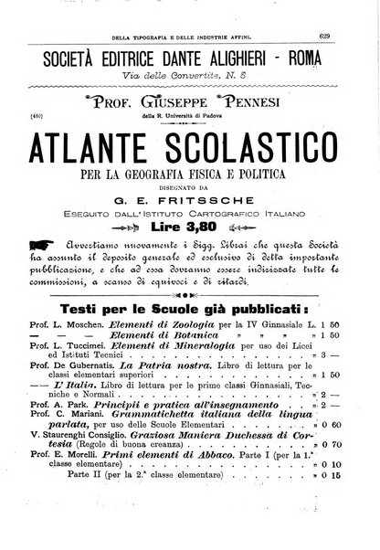 Giornale della libreria della tipografia e delle arti e industrie affini supplemento alla Bibliografia italiana, pubblicato dall'Associazione tipografico-libraria italiana