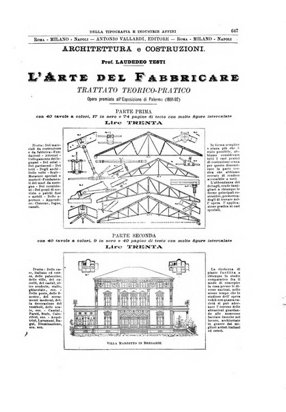 Giornale della libreria della tipografia e delle arti e industrie affini supplemento alla Bibliografia italiana, pubblicato dall'Associazione tipografico-libraria italiana