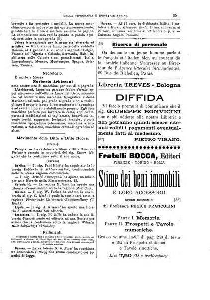 Giornale della libreria della tipografia e delle arti e industrie affini supplemento alla Bibliografia italiana, pubblicato dall'Associazione tipografico-libraria italiana