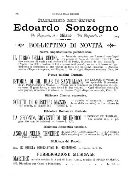 Giornale della libreria della tipografia e delle arti e industrie affini supplemento alla Bibliografia italiana, pubblicato dall'Associazione tipografico-libraria italiana