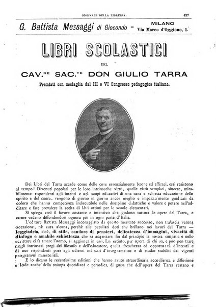 Giornale della libreria della tipografia e delle arti e industrie affini supplemento alla Bibliografia italiana, pubblicato dall'Associazione tipografico-libraria italiana