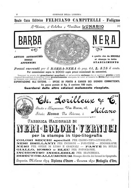 Giornale della libreria della tipografia e delle arti e industrie affini supplemento alla Bibliografia italiana, pubblicato dall'Associazione tipografico-libraria italiana