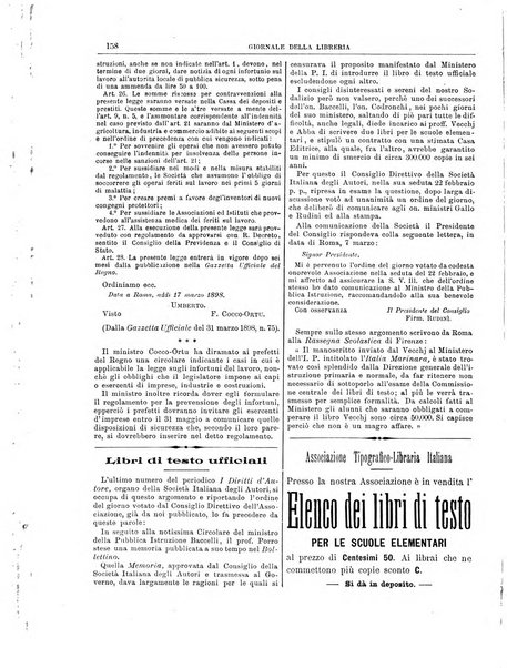 Giornale della libreria della tipografia e delle arti e industrie affini supplemento alla Bibliografia italiana, pubblicato dall'Associazione tipografico-libraria italiana