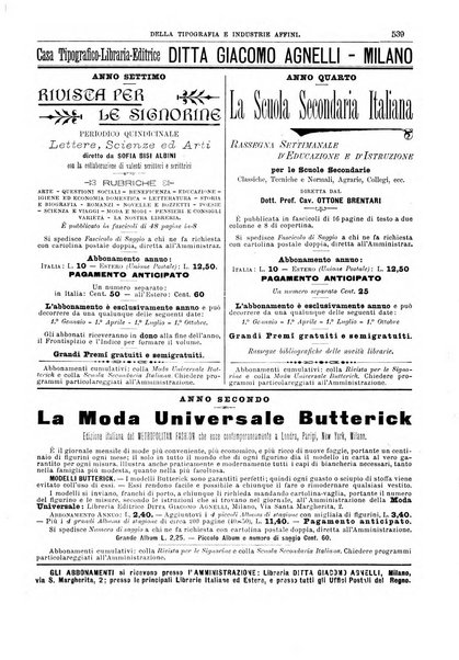 Giornale della libreria della tipografia e delle arti e industrie affini supplemento alla Bibliografia italiana, pubblicato dall'Associazione tipografico-libraria italiana