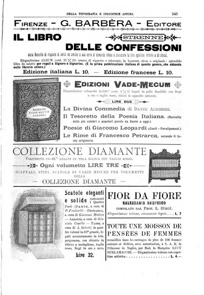 Giornale della libreria della tipografia e delle arti e industrie affini supplemento alla Bibliografia italiana, pubblicato dall'Associazione tipografico-libraria italiana