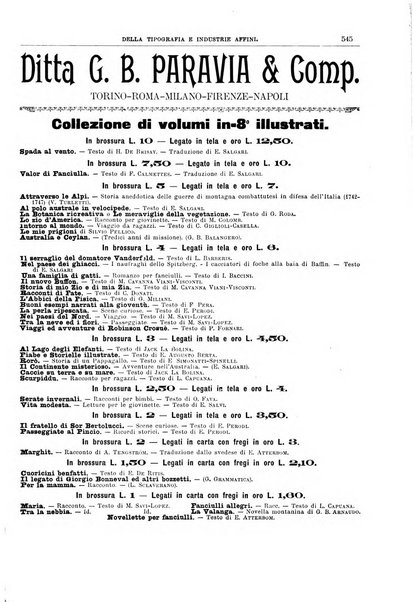 Giornale della libreria della tipografia e delle arti e industrie affini supplemento alla Bibliografia italiana, pubblicato dall'Associazione tipografico-libraria italiana