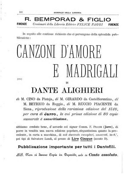 Giornale della libreria della tipografia e delle arti e industrie affini supplemento alla Bibliografia italiana, pubblicato dall'Associazione tipografico-libraria italiana