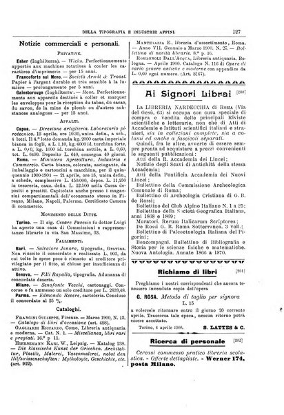 Giornale della libreria della tipografia e delle arti e industrie affini supplemento alla Bibliografia italiana, pubblicato dall'Associazione tipografico-libraria italiana