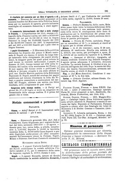 Giornale della libreria della tipografia e delle arti e industrie affini supplemento alla Bibliografia italiana, pubblicato dall'Associazione tipografico-libraria italiana