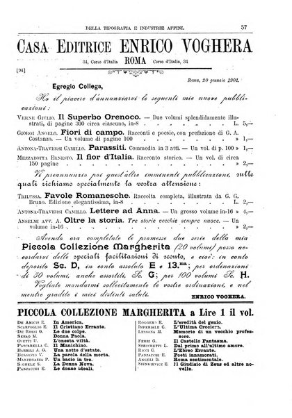 Giornale della libreria della tipografia e delle arti e industrie affini supplemento alla Bibliografia italiana, pubblicato dall'Associazione tipografico-libraria italiana