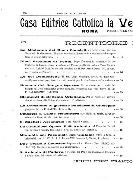 Giornale della libreria della tipografia e delle arti e industrie affini supplemento alla Bibliografia italiana, pubblicato dall'Associazione tipografico-libraria italiana