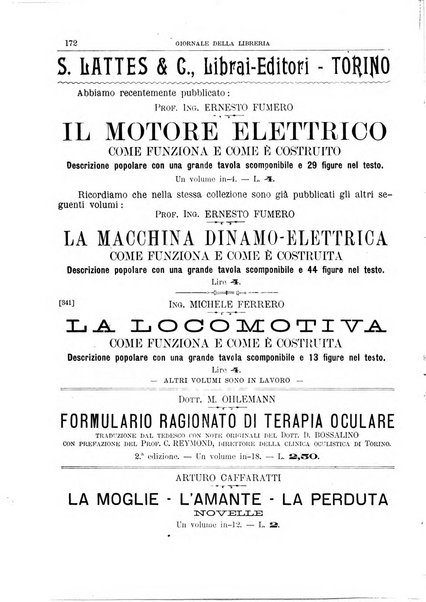 Giornale della libreria della tipografia e delle arti e industrie affini supplemento alla Bibliografia italiana, pubblicato dall'Associazione tipografico-libraria italiana