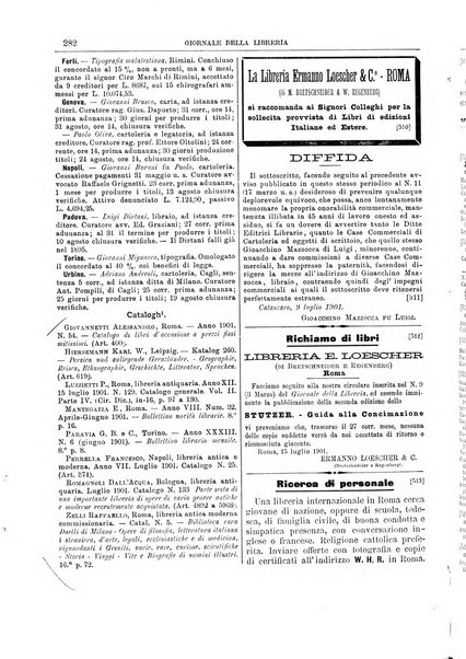 Giornale della libreria della tipografia e delle arti e industrie affini supplemento alla Bibliografia italiana, pubblicato dall'Associazione tipografico-libraria italiana