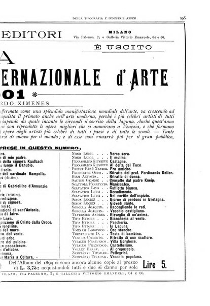 Giornale della libreria della tipografia e delle arti e industrie affini supplemento alla Bibliografia italiana, pubblicato dall'Associazione tipografico-libraria italiana